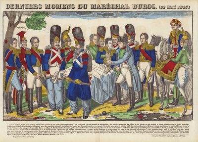 Last Moments of Marshal Duroc, 22 May 1813 by French School
